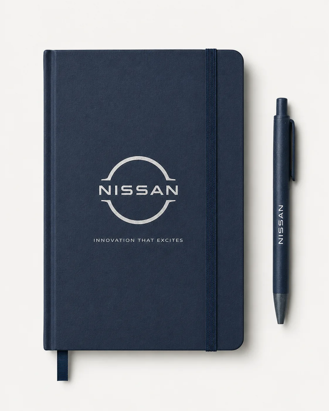 Libreta y pluma promocional corporativa personalizada para empresas